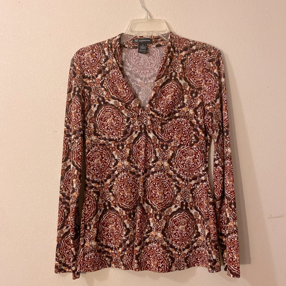 INC v-neck blouse